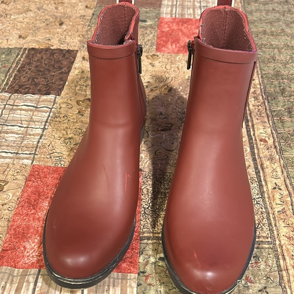 Lucky Brand Women’s Rubber Boots Size 10 Medium - Picture 2 of 16